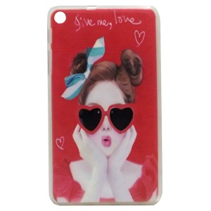 Lovely Jelly Back Cover for Tablet Huawei MediaPad T1 7 701u